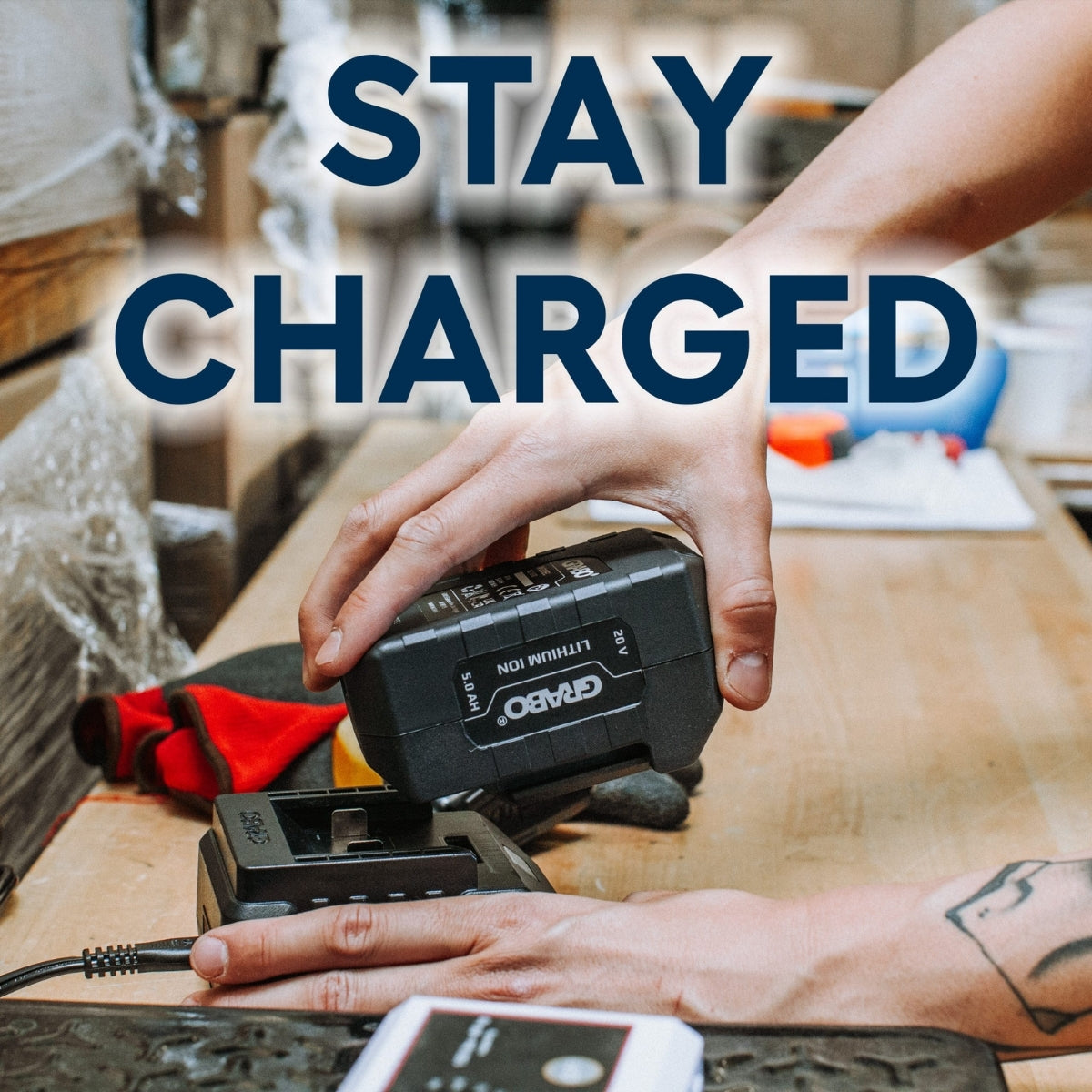 GRABO 20V 5.2Ah BATTERY Ad