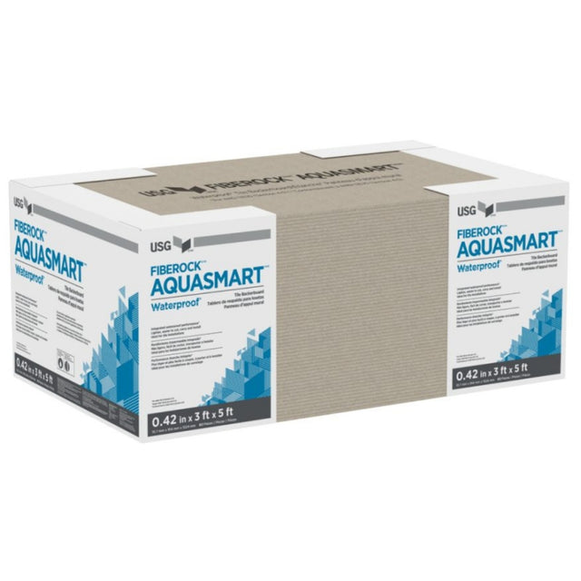 .42" x 3' x 5' Fiberock® Brand AquaSmart™ Tile Backerboard