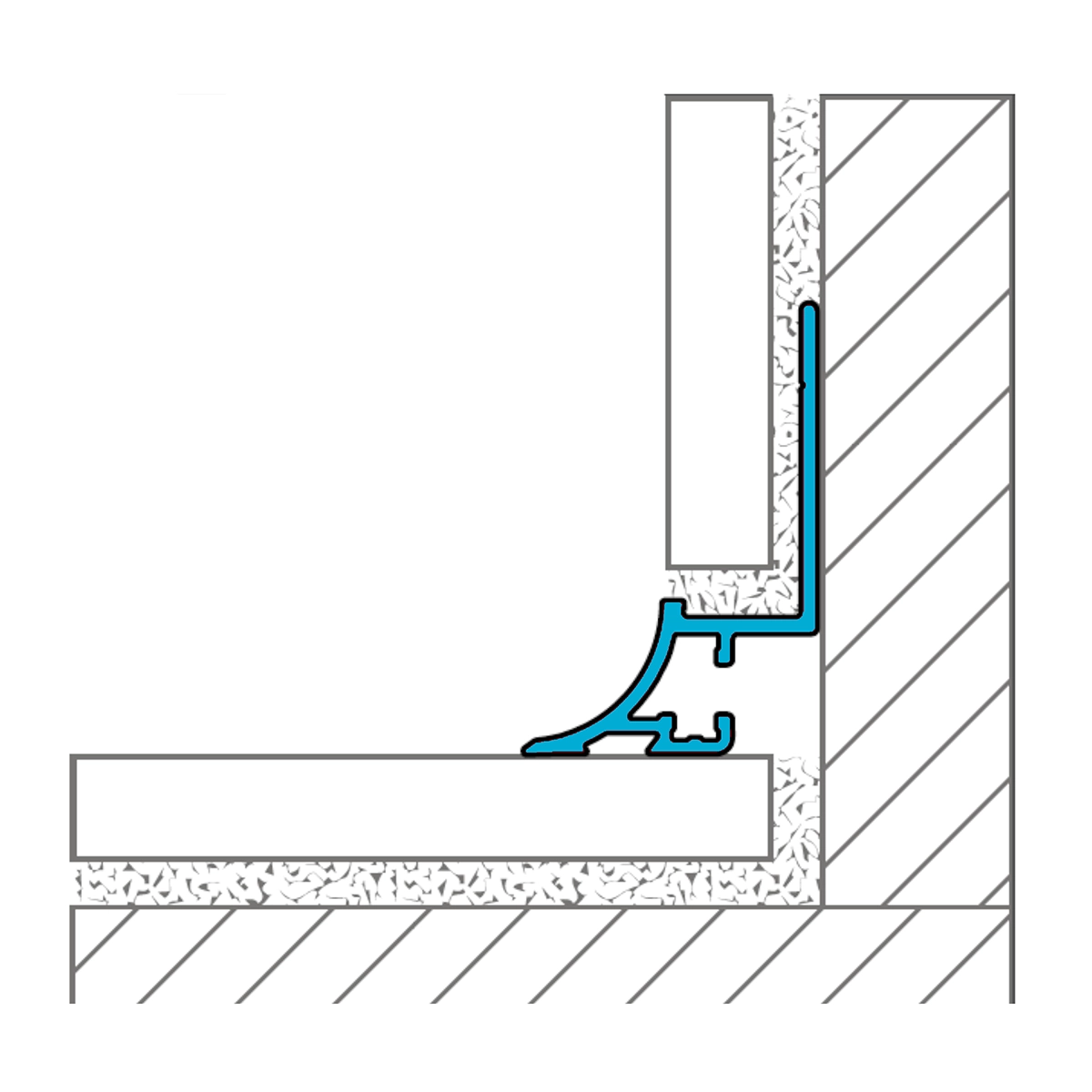 Laticrete Cove Profiles - Style 1 (CO1) Diagram