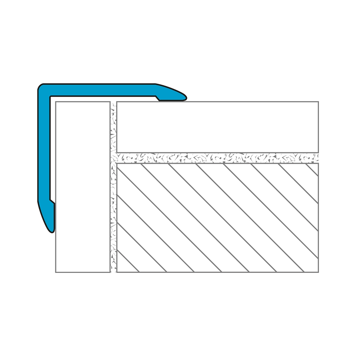 Laticrete Corner Protection Profile (CP2) Diagram