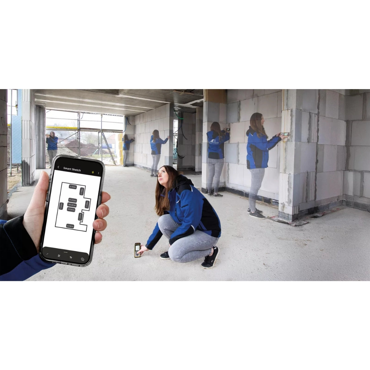 Stabila Laser Distance Measurer LD 530 BT Ad 2