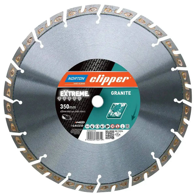 Norton Clipper 14" Extreme Granite Blade