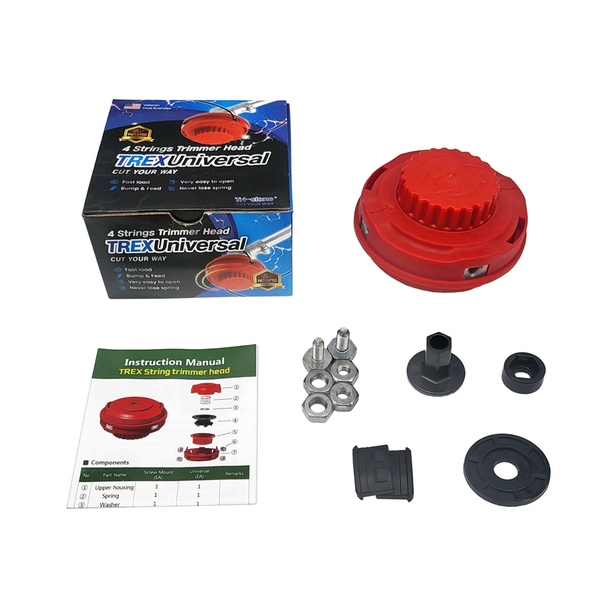 Amkor TREX Fast Feed Universal Head Easy to Open