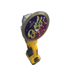 Crowne Tools 4.5" Turbo Mesh Diamond Grinder Blade "Butter" In Use 