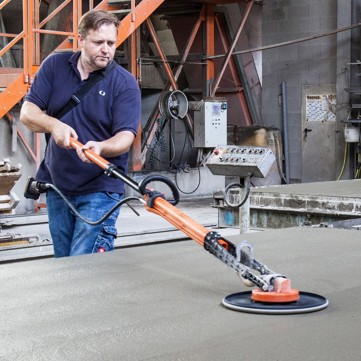 Rokamat Skate Concrete Power Trowel Indoor