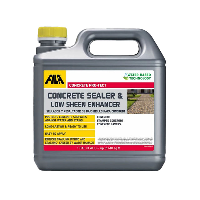 Fila Concrete Pro-tect Sealer and low sheen enhancer