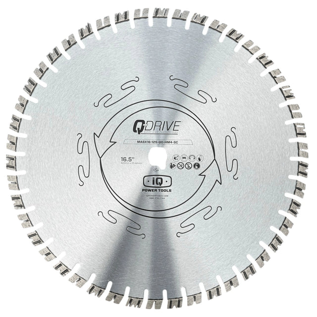 MASX16-125-QD-HM4-SC - 16.5 HM4 SILENT CORE - Extreme Hard Material Blade 