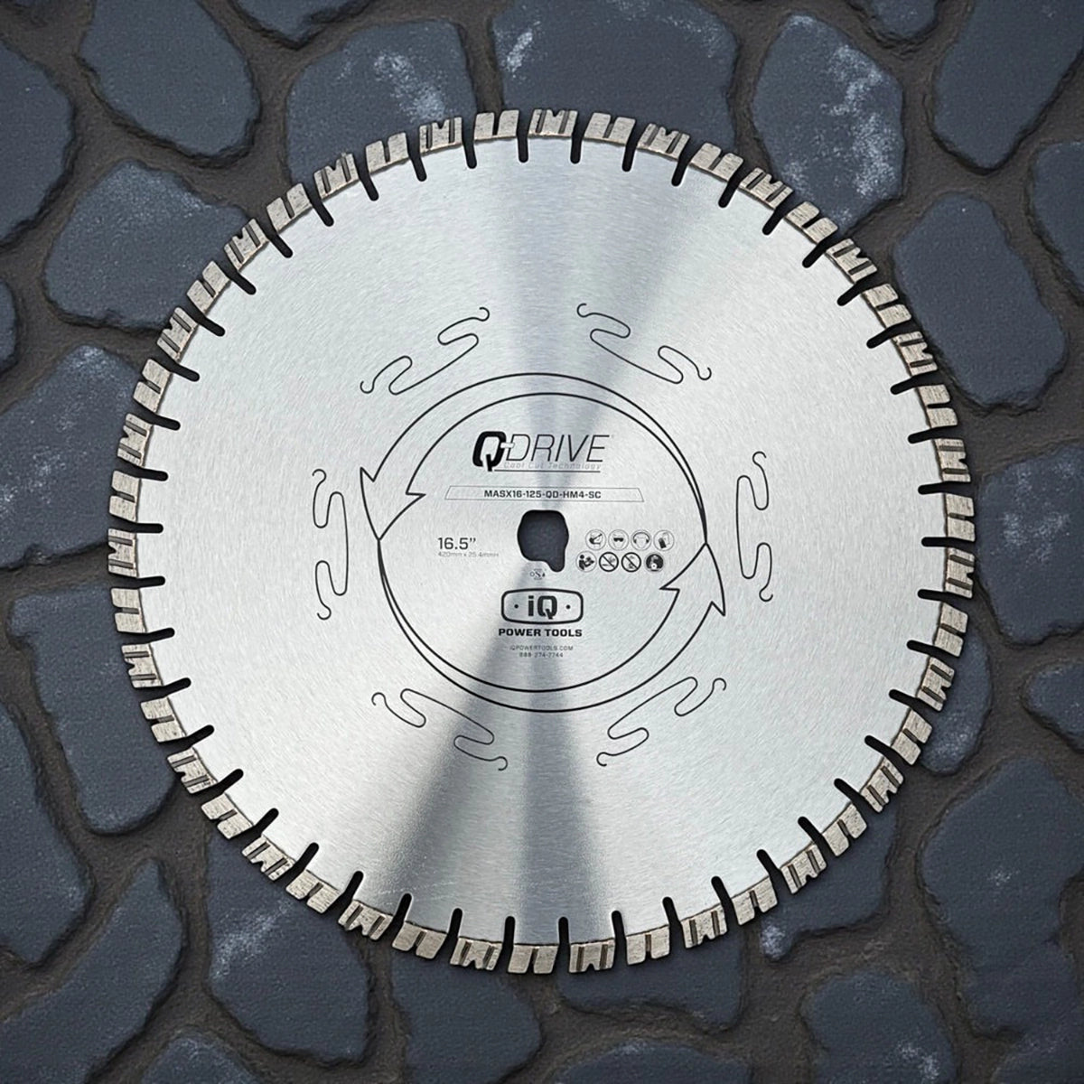 iQ Power Tools 16.5 HM4 SILENT CORE - Extreme Hard Material Blade MASX16-125-QD-HM4-SC