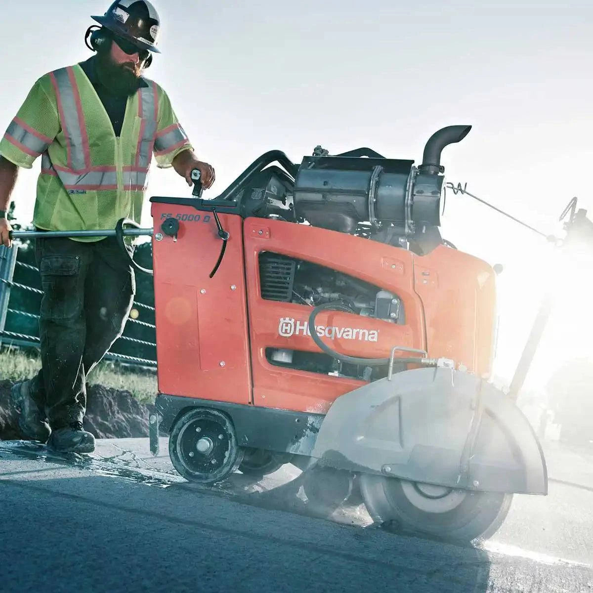 Husqvarna 5000 Powered Road Saw