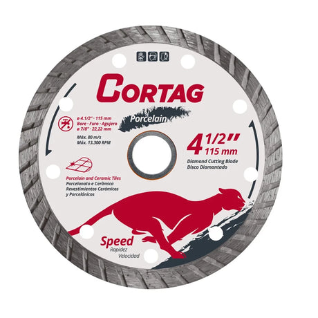 Cortag Porcelain Speed Diamond Blade 4-1/2"