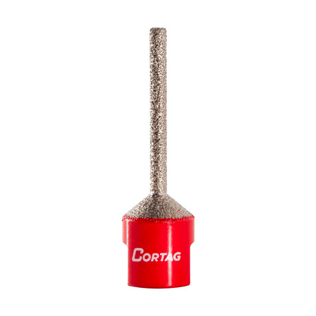 Cortag Straight Conical Diamond Router Bit