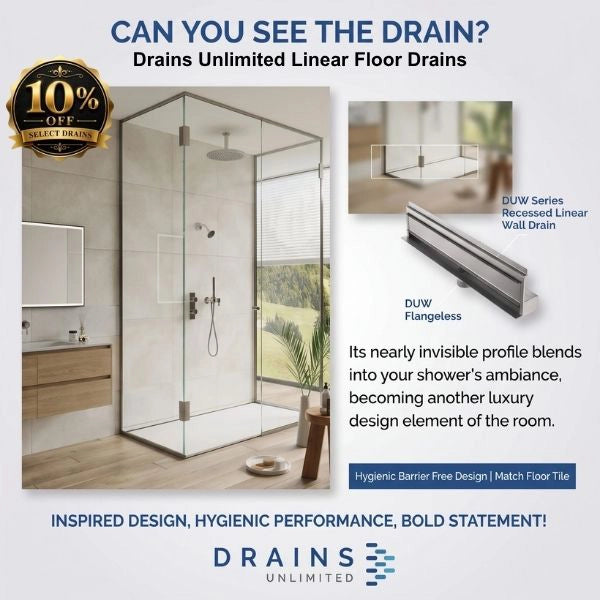 Drains Unlimited Linear Floor Drains