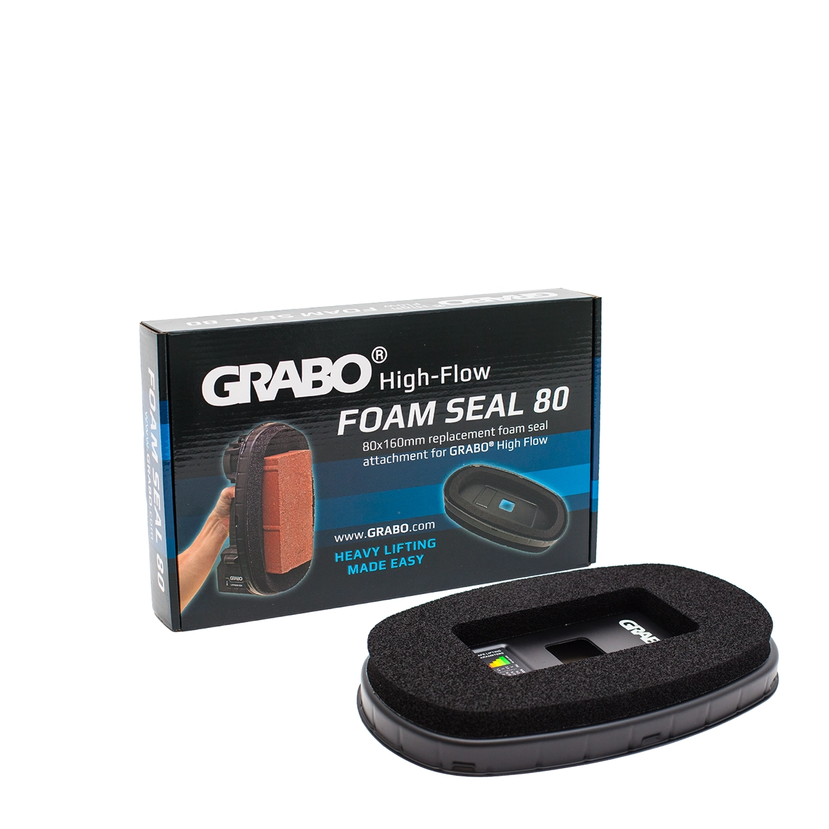 Grabo HighFlow Oval Foam Seal 80mm x 160mm