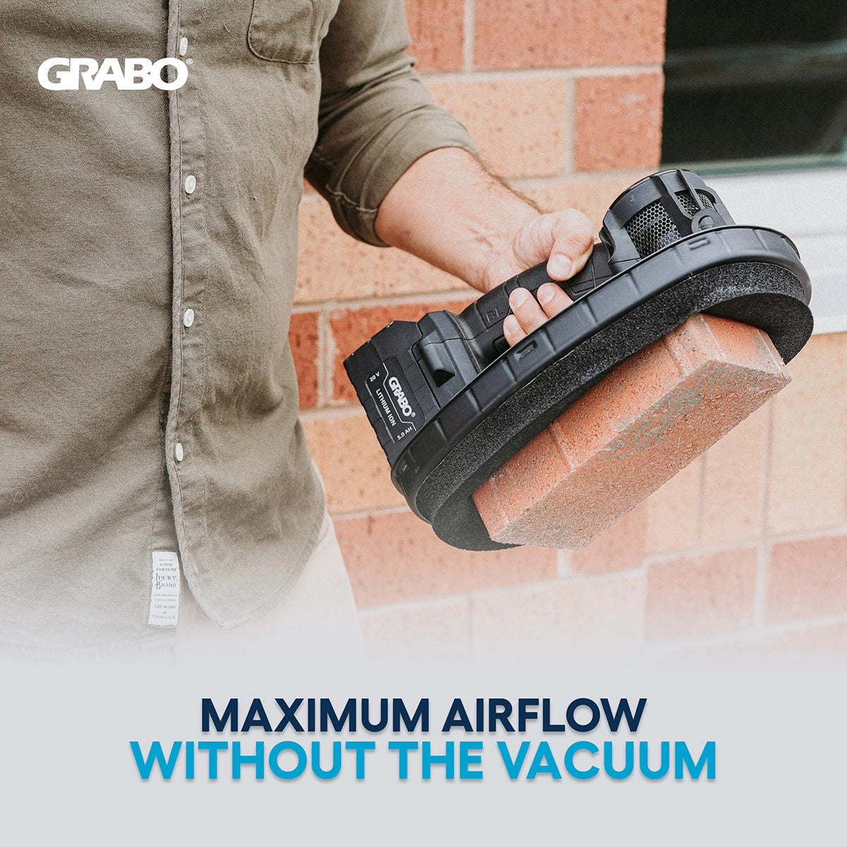 Grabo HighFlow Oval Foam Seal 80mm x 160mm High Air Flow Without Creating a Vacuum