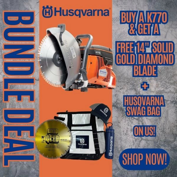 Husqvarna K770 Dec 2025 Bundle Deal