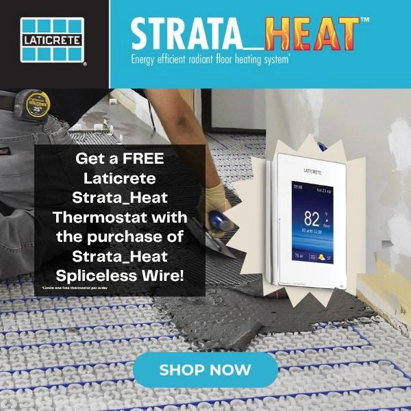 Laticrete Strata-Heat Free Thermostat Promo
