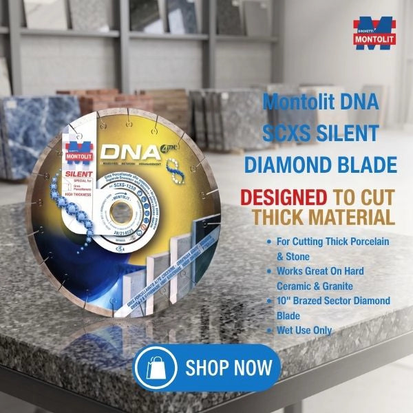 Montolit 10in DNA SCXS Diamond Blade