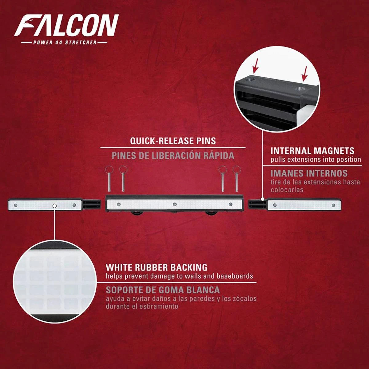 Roberts Falcon Tailblock With Quick-Release Pins