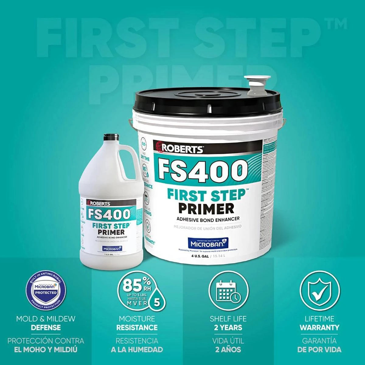 Roberts First Step Primer Moisture Resistance