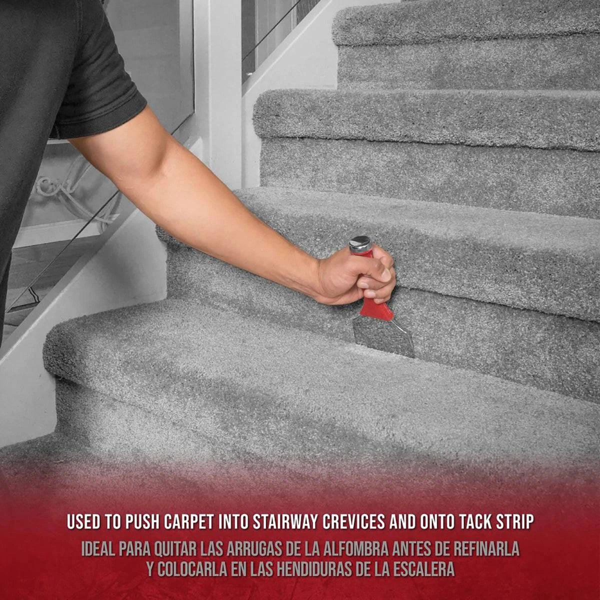 Roberts Pro Stair Tool Used On Carpet