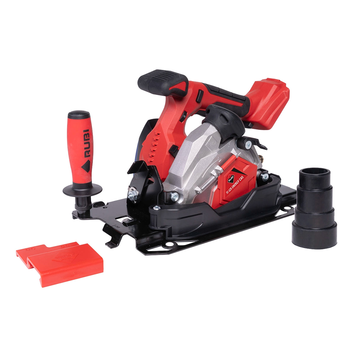 Rubi TC-125 Energy G2 Circular Saw Kit designed for cutting porcelain slabs and all types of ceramic tiles, and is also suitable for natural and sintered stone.