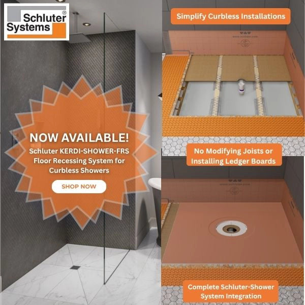 Schluter Shower FRS Curbless System Kit