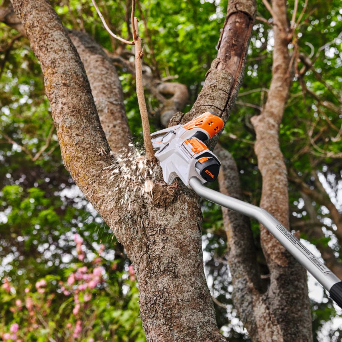 Stihl Extension Shaft for GTA 26 Garden Pruner In Use