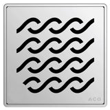 ACO Premium - 6" ShowerPoint drain - Hawaii - Shallow (Non-Locking)