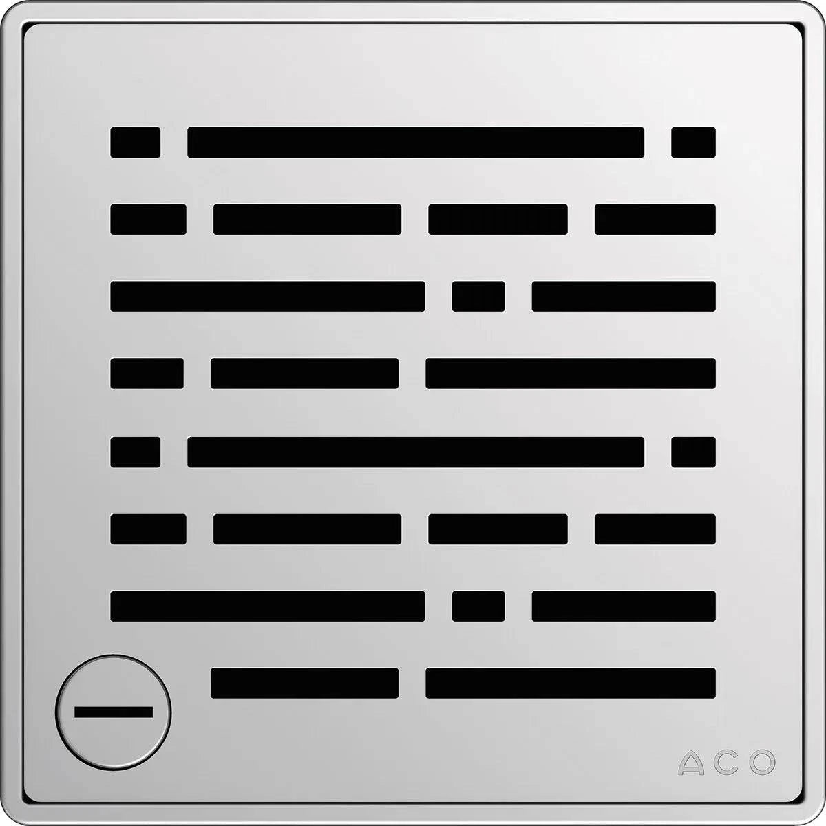 ACO Premium - 6" ShowerPoint drain - Mix - Deep (Non-Locking)