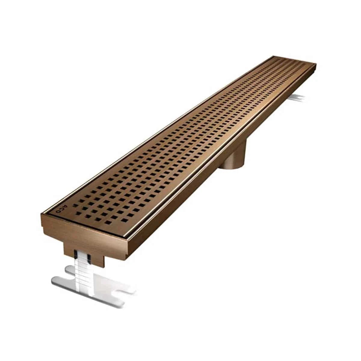 ACO ShowerDrain Premium - Quadrato Grate Design