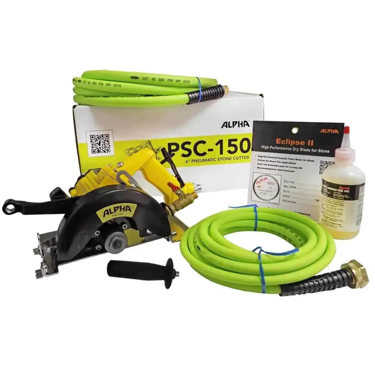 Alpha 6" Pneumatic Stone Cutter Kit