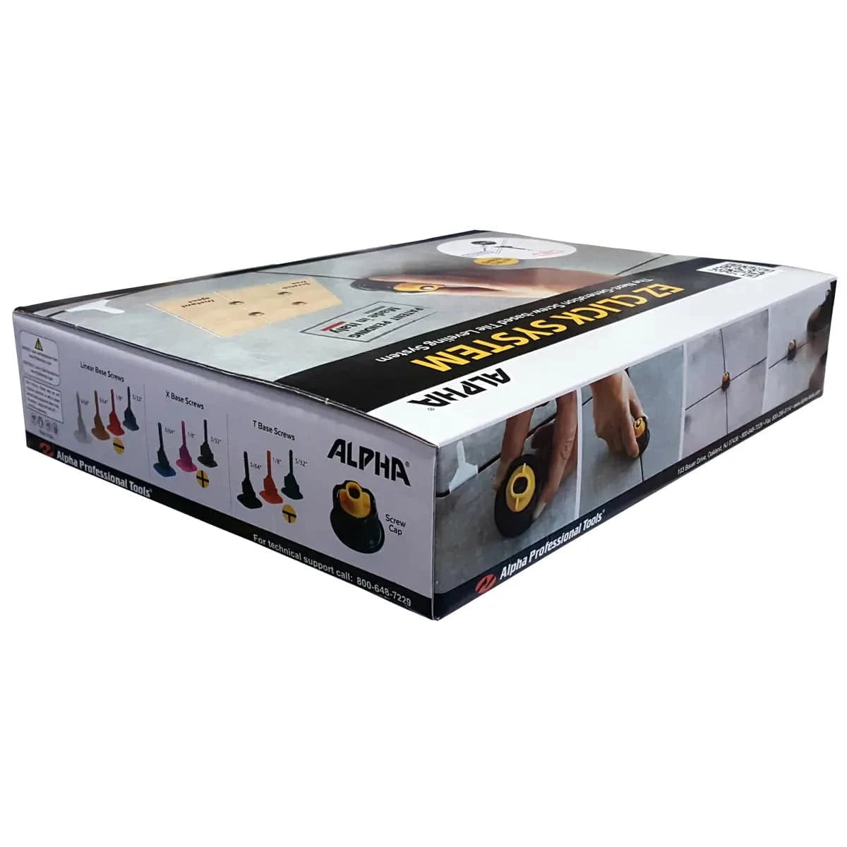 Alpha EZ Click and Click2 Leveling System Screw Caps Box of 50