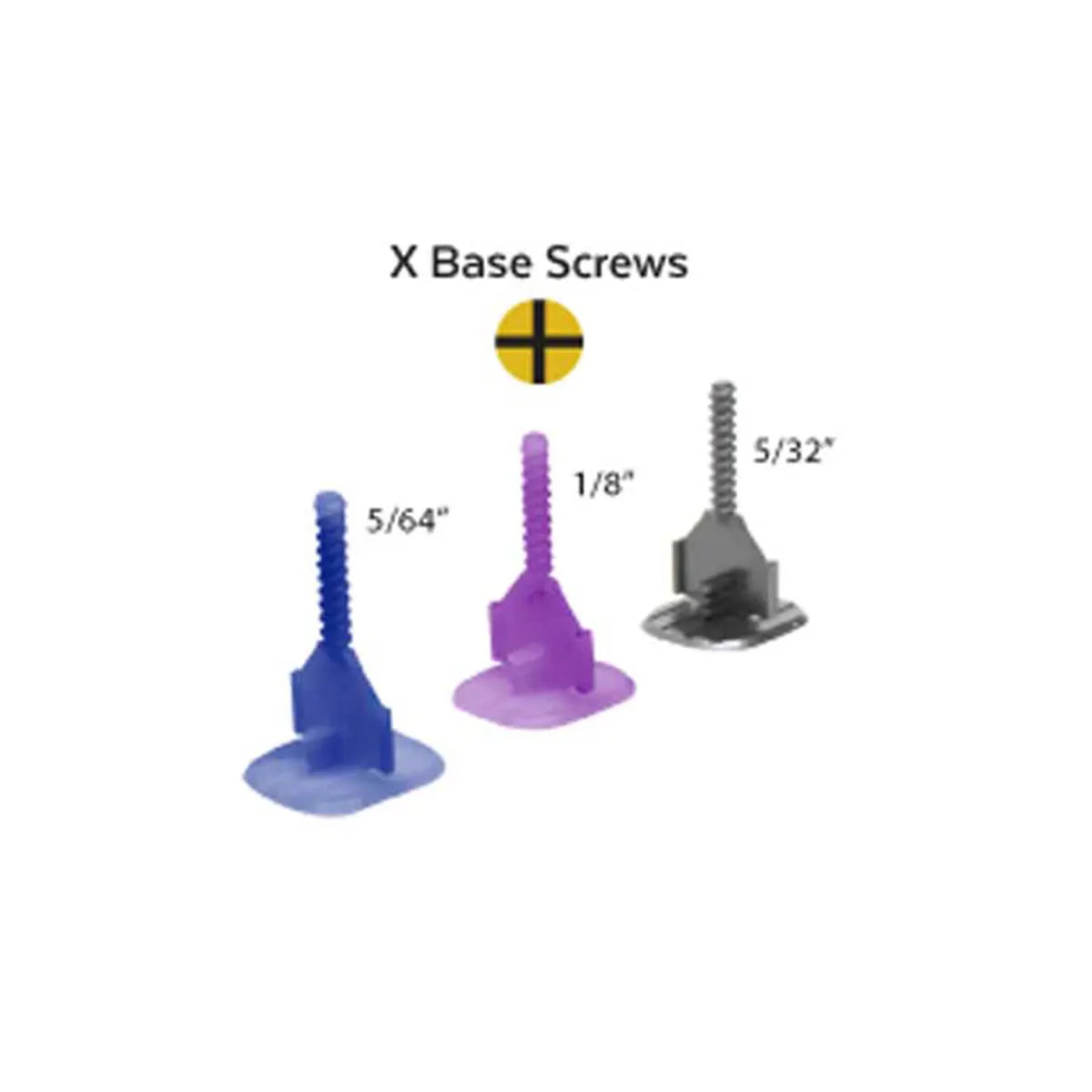 Alpha EZClick cross base sizes