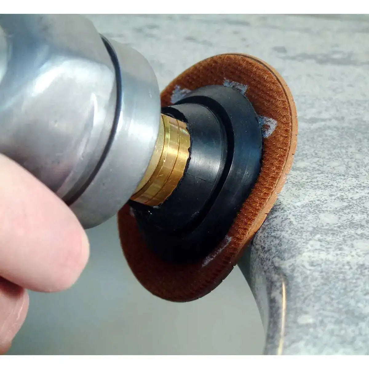 Alpha Backer Pad with Diamond Pad for Stone Polishing