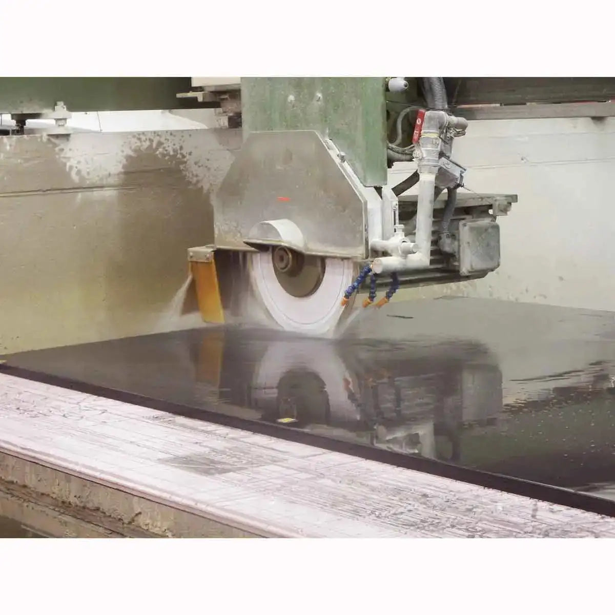 Alpha Silencer III Dekton Blade granite slab cutting