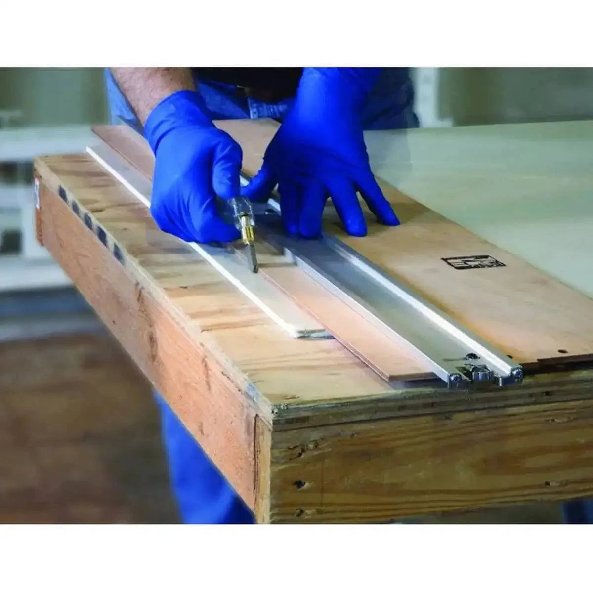 Scoring Tile with KOC305B Alpha Tools EZ Slimline Oil Cutter