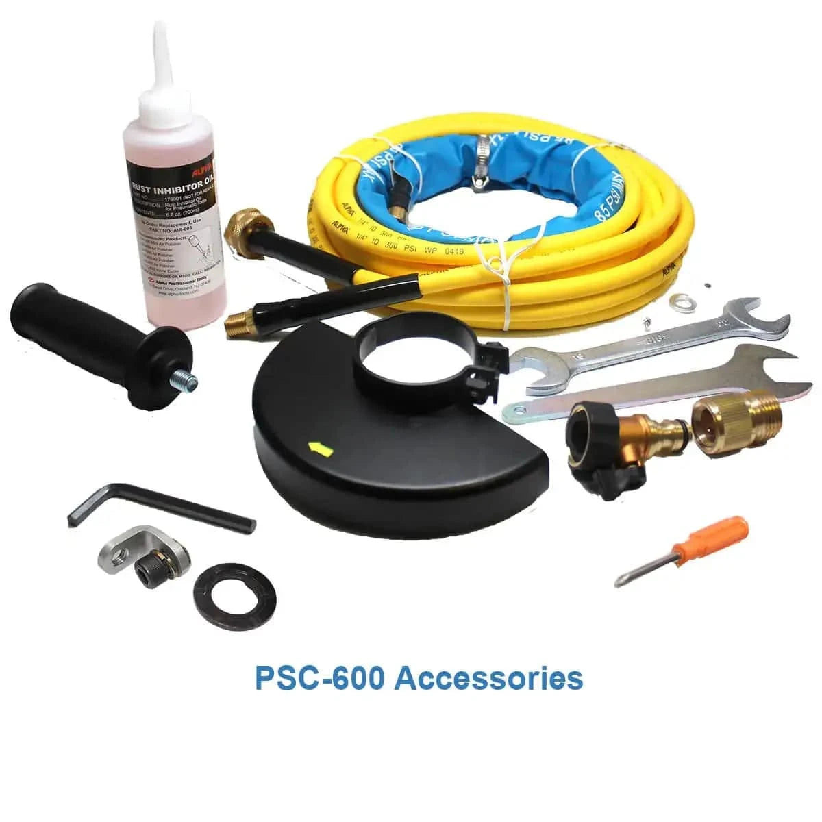 accessories for psc-600 alpha tools pneumatic stone cutter