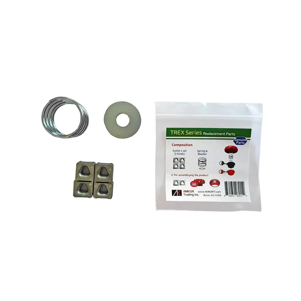Amkor TREX Replacement Spring, Eyelets, and Washer Set