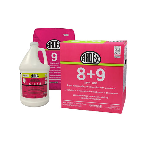 Ardex 8 + 9 Rapid Waterproofing and Crack Isolation Compound