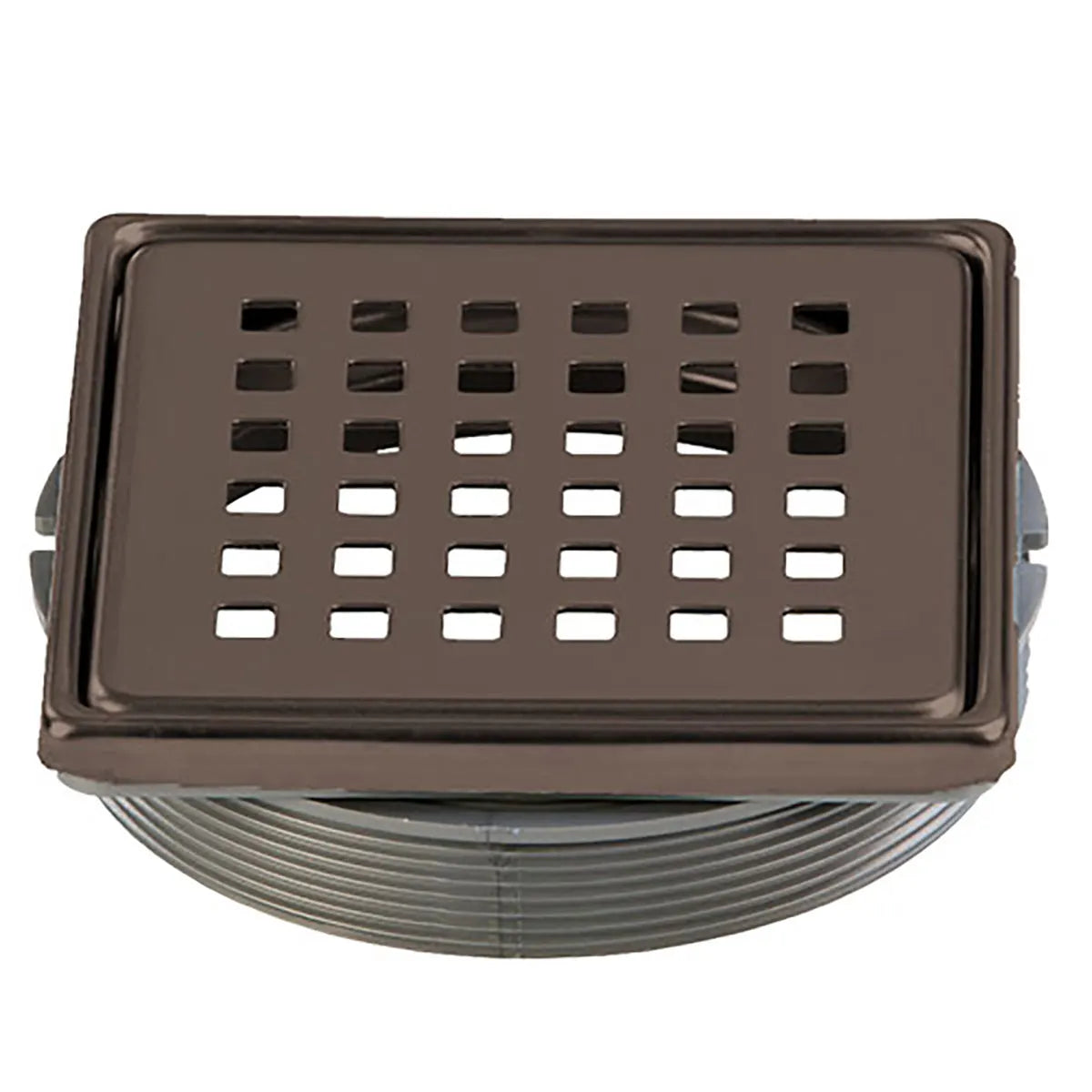 40040 Ardex TLT 303 Drain Kit 4 inch Brushed Bronze, Square Punch