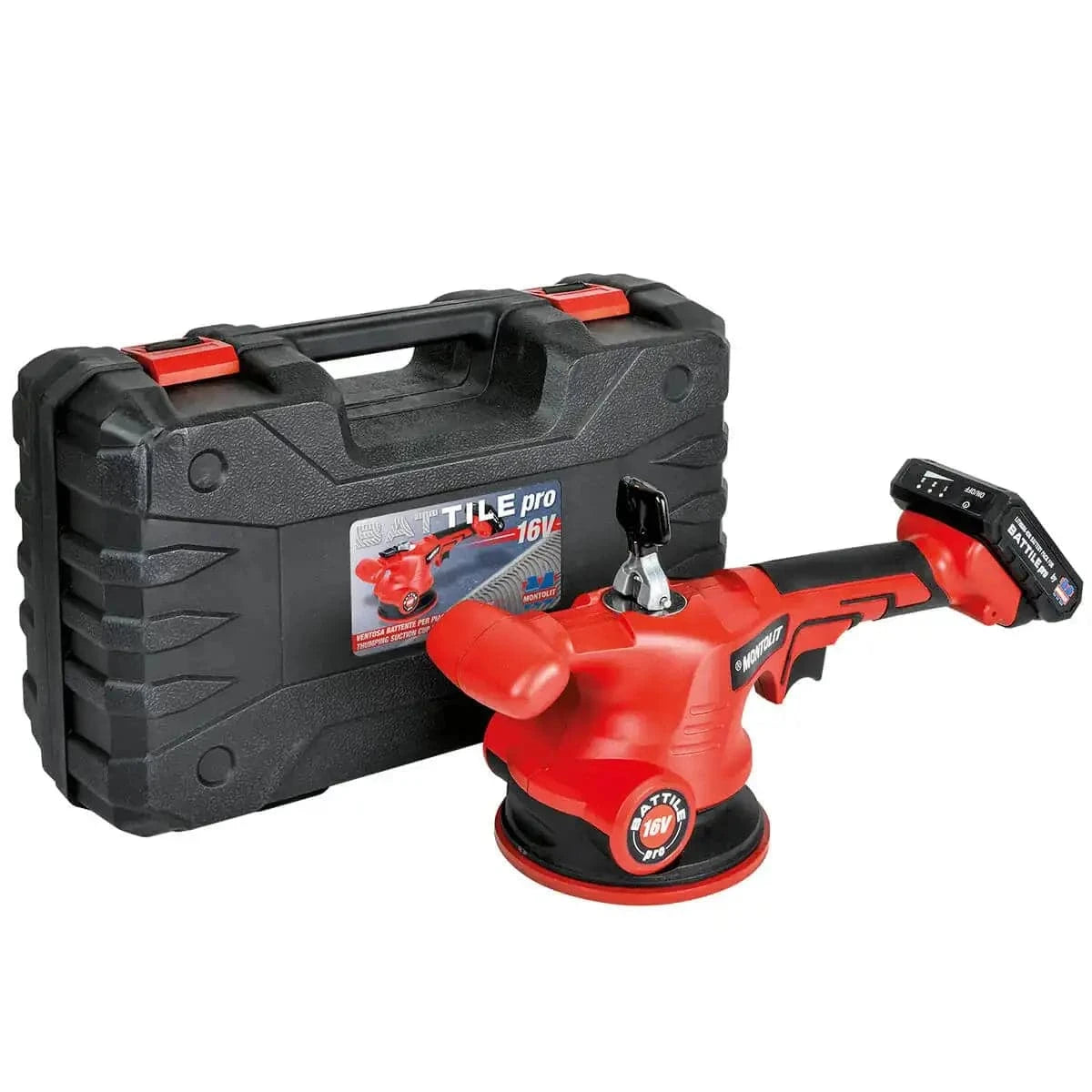 Montolit BATTILE-PRO Vibrating Suction Cup Montolit BATTILE-PRO Vibrating Suction Cup