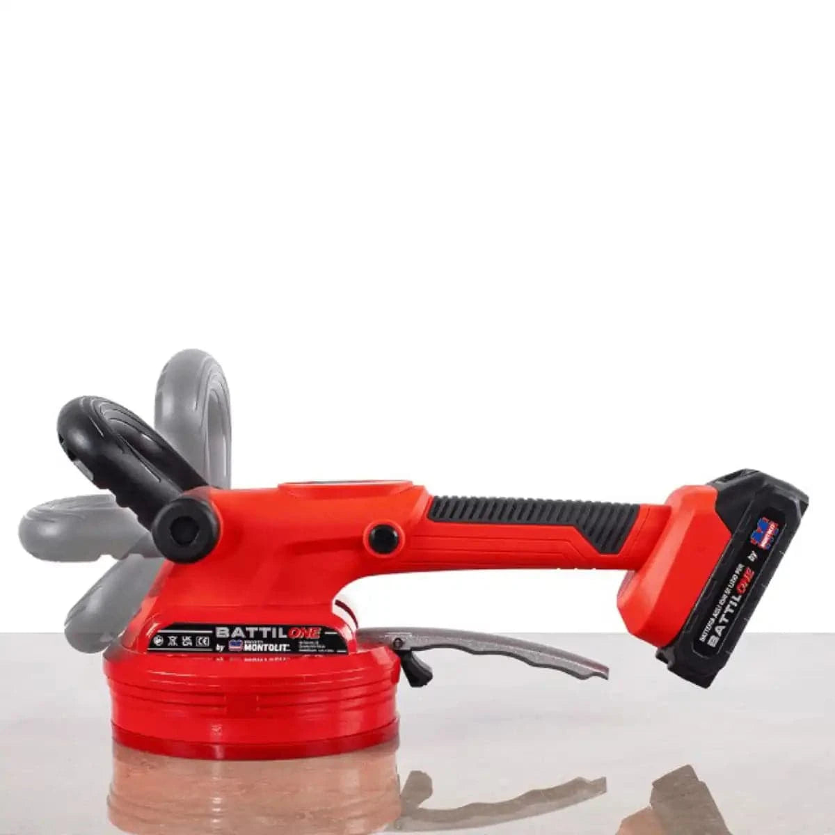 Montolit BATTILONE 20V Vibration Tile Beater & Suction Cup