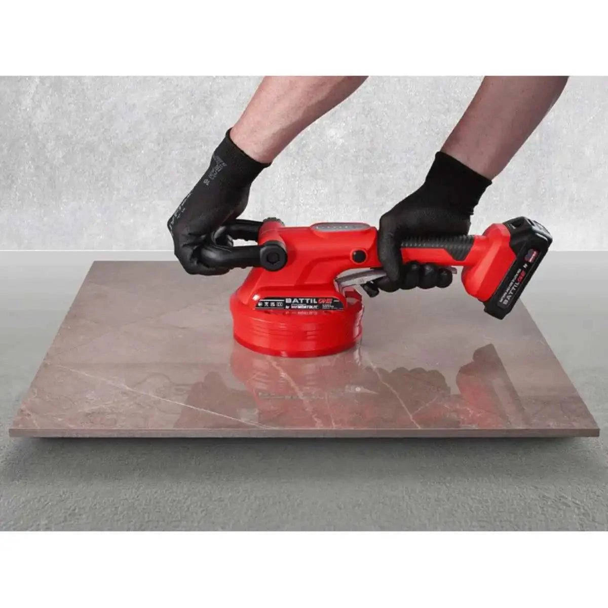 Montolit BATTILONE 20V Vibration Tile Beater & Suction Cup