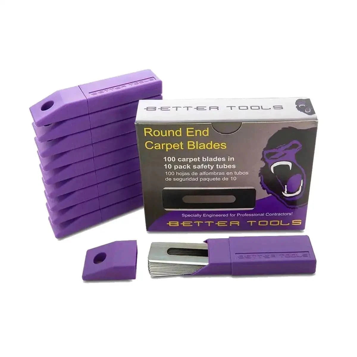 Better Tools 0.017" Round End Carpet Blades