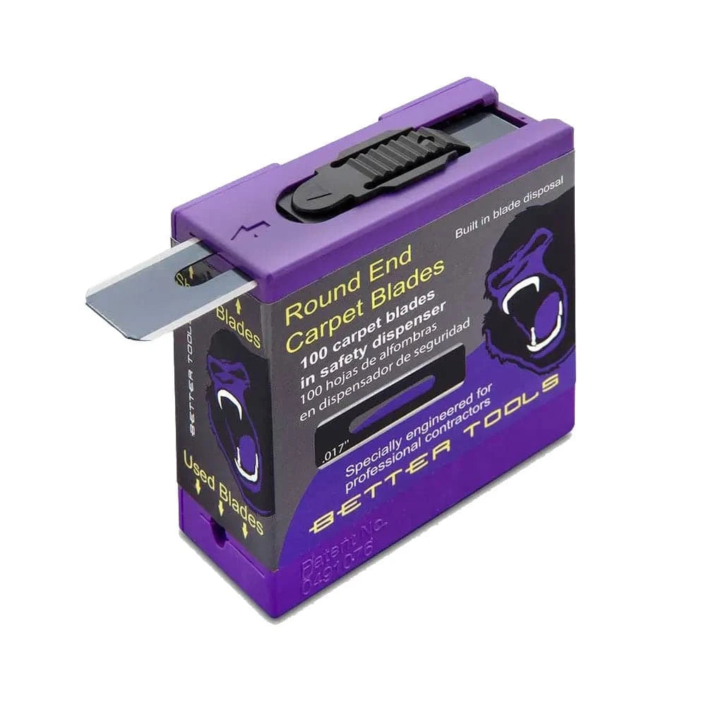 slotted carpet blades, carpet stretcher