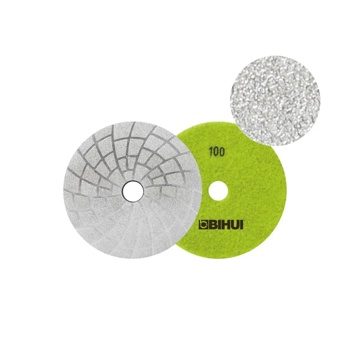 Bihui Tools Vacuum Brazed Diamond Polishing Pads