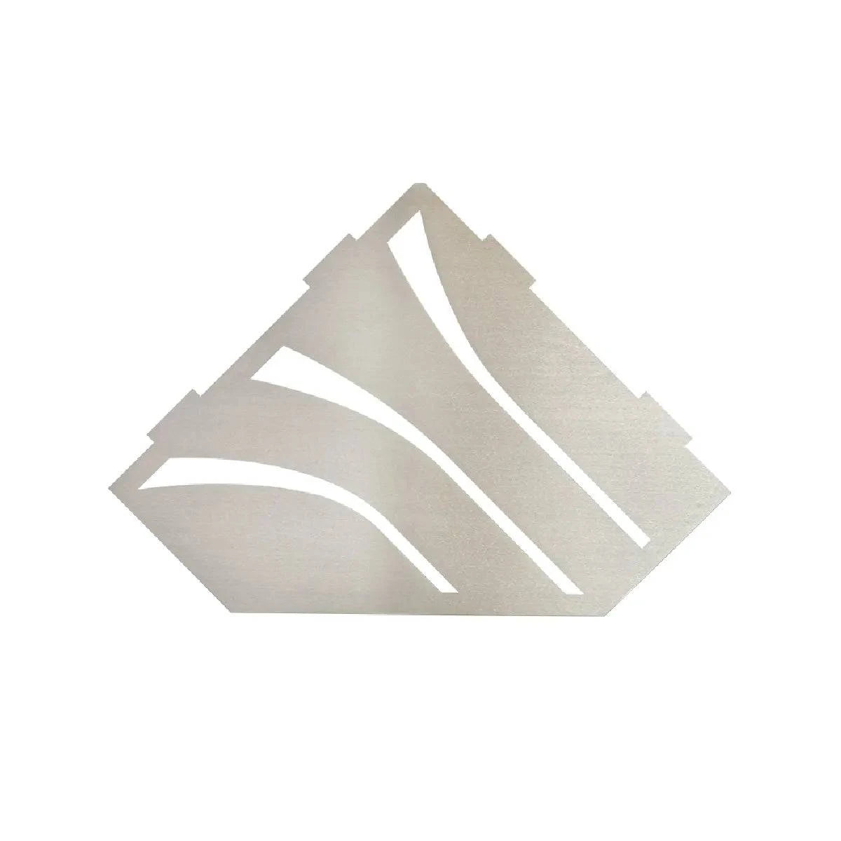 Blanke Eckbert Corner Shelves, XL Kaska Corner, 761-280B-140 stainless steel