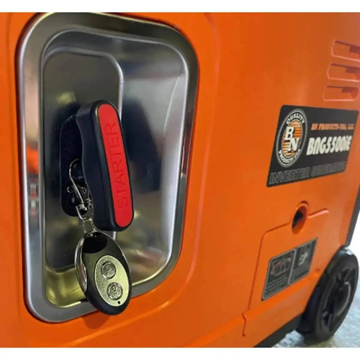 remote start, generator 5000 watt gas inverter