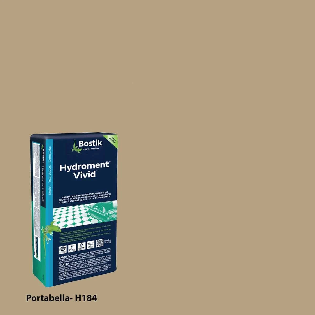 hydroment vivid grout - portabella