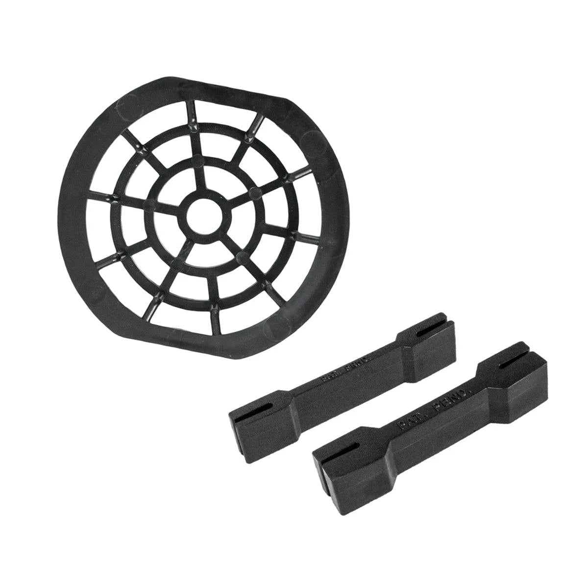 Compotite Grate Risers & Hair Strainer Combo